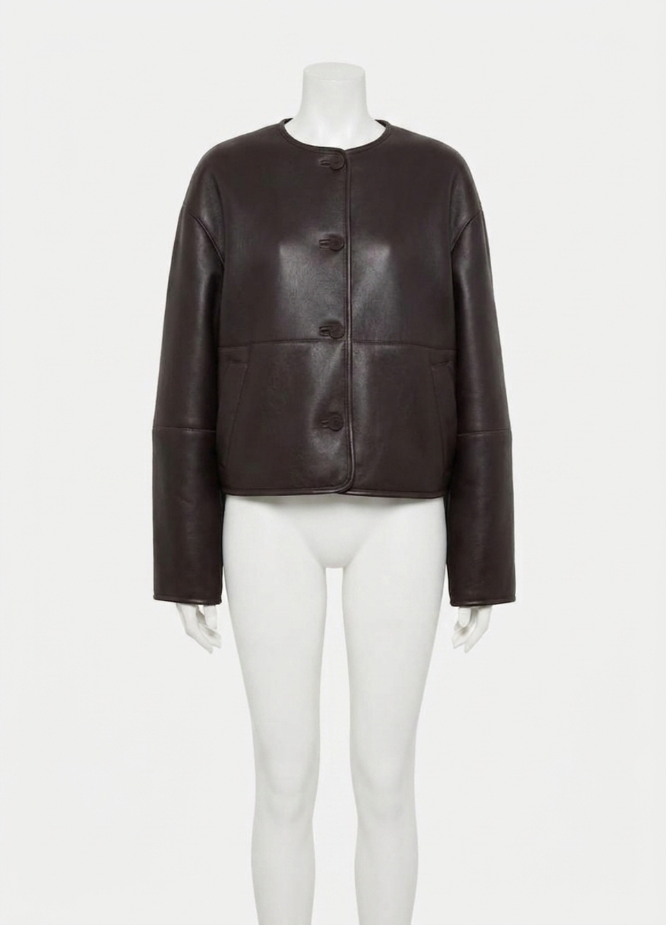NEW SOEUR fabio jacket in brown